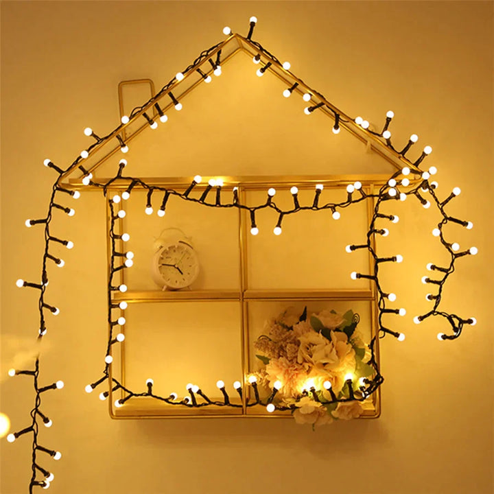 Lisslune | TwinkleWave – Waterproof LED string lights for outdoor