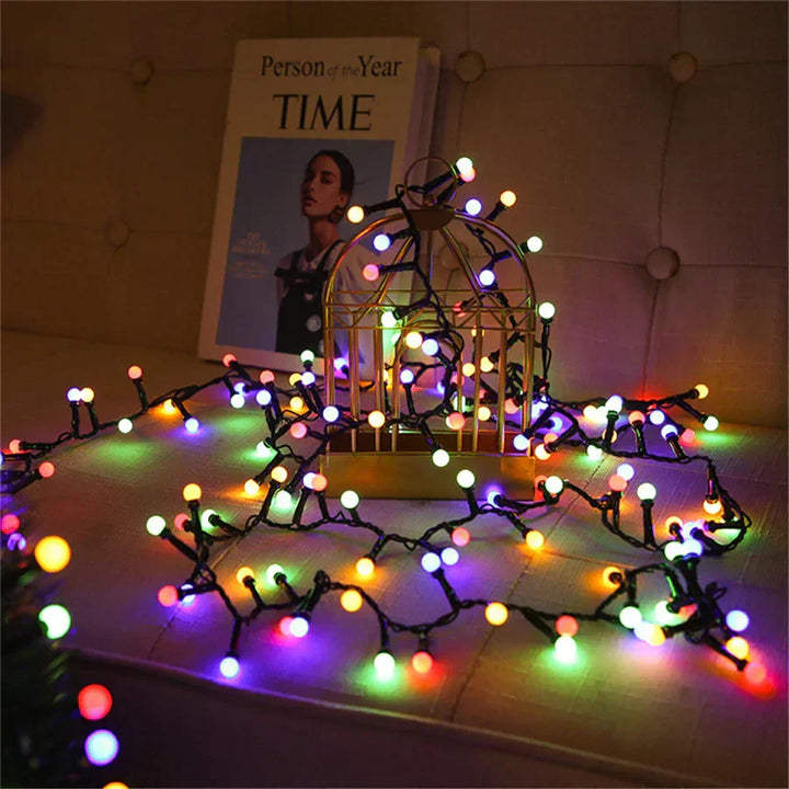 Lisslune | TwinkleWave – Waterproof LED string lights for outdoor