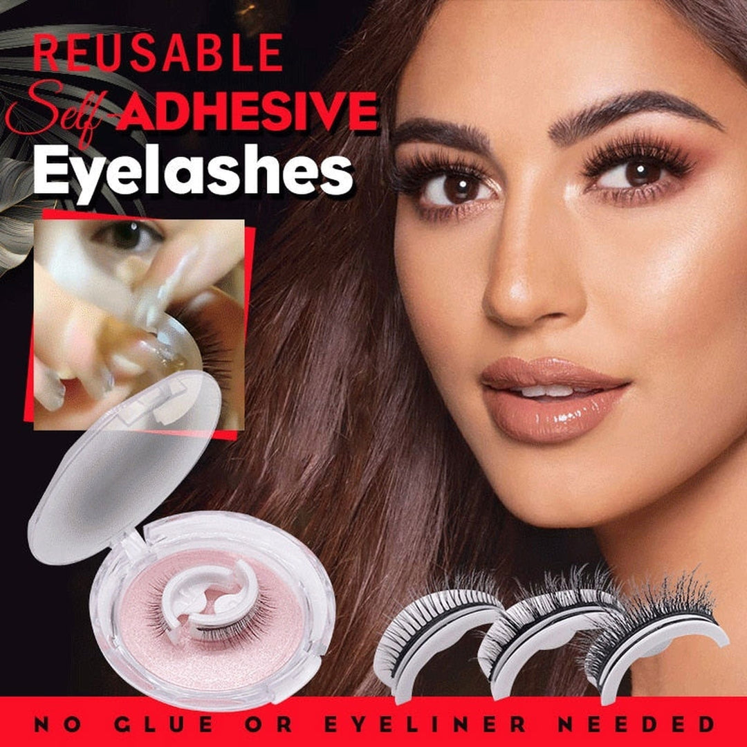 Lisslune | Waterproof – Reusable Self-Adhesive Eyelashes