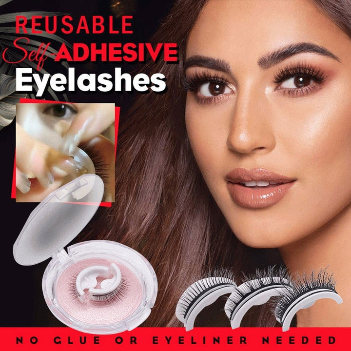 Lisslune | Waterproof – Reusable Self-Adhesive Eyelashes