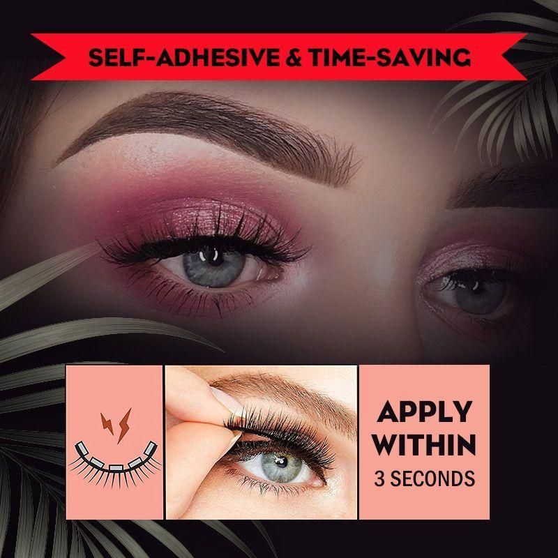 Lisslune | Waterproof – Reusable Self-Adhesive Eyelashes