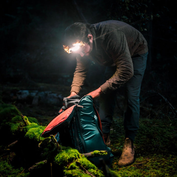 Lisslune | High-Performance 230° LED Headlamp with Adjustable Brightness for Outdoor Activities & Camping