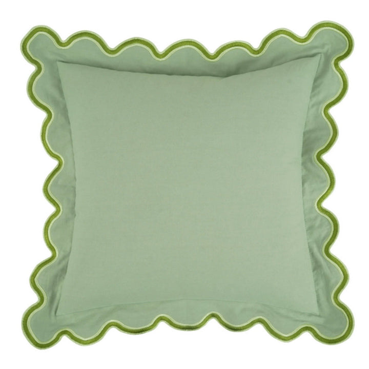 Lisslune | Wave Edge Cotton Cushion Cover
