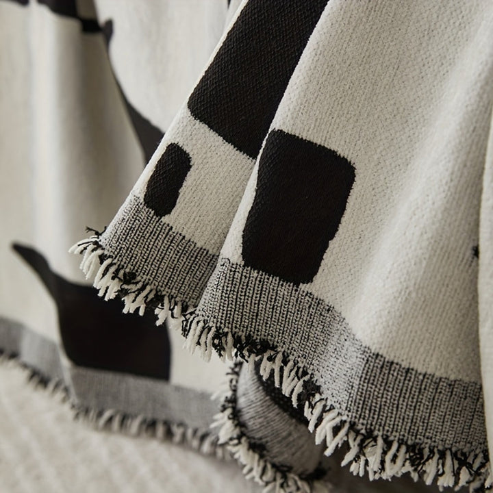 Lisslune | Wavy Stripe Boho Sofa Cover