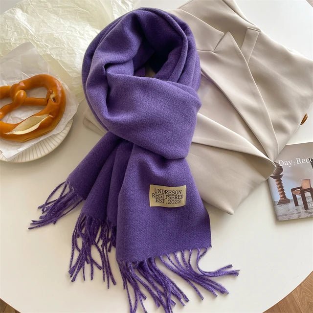 Lisslune | Meriva Soft Warm Wool Scarf for Men and Women