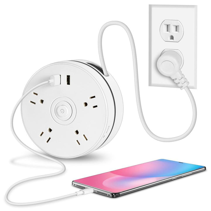 Lisslune | Round Total Connect Cable Power Extension Cord