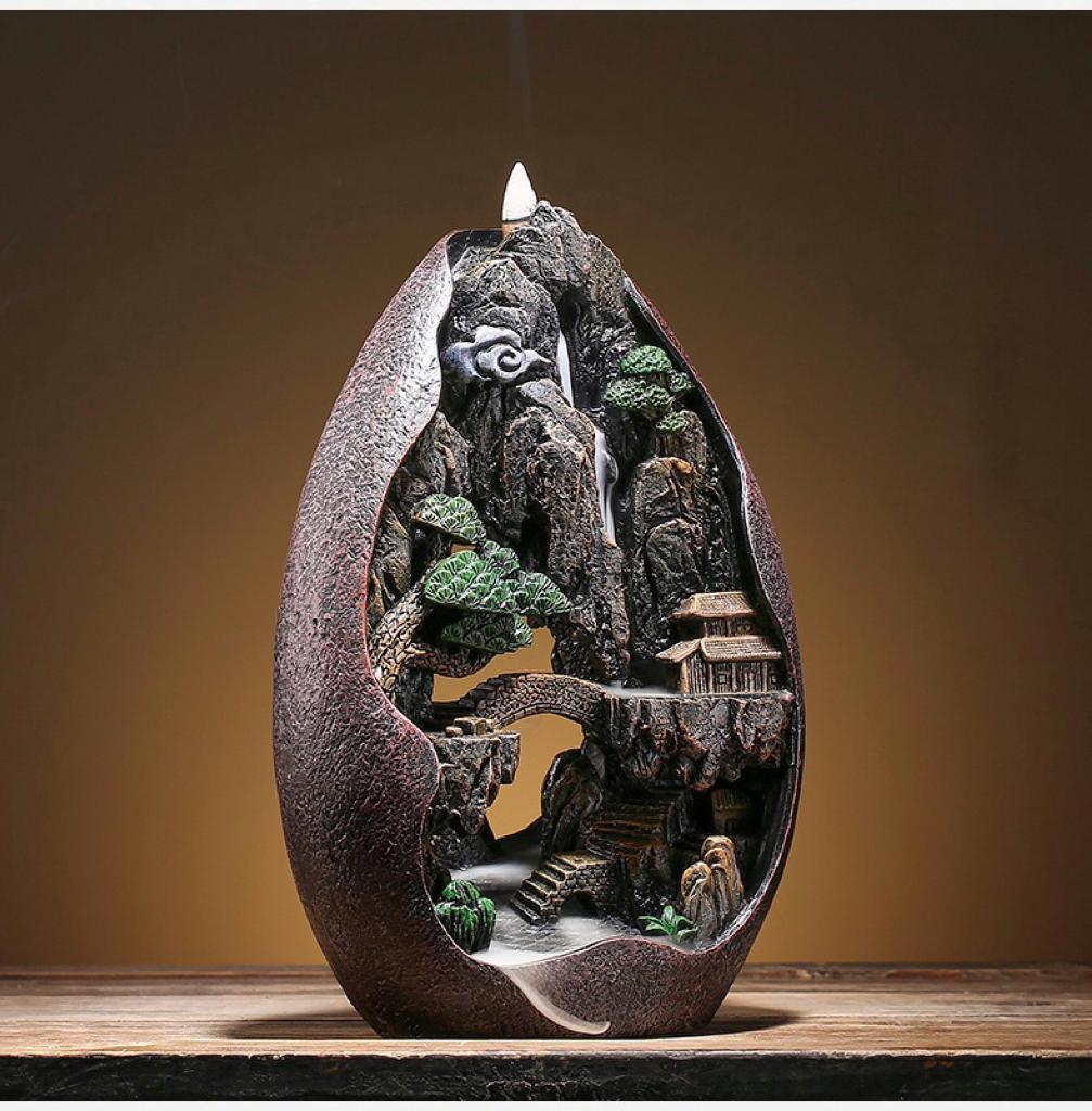 Lisslune | Zen Aromatherapy Decorative Backflow Relaxing Incense Burner