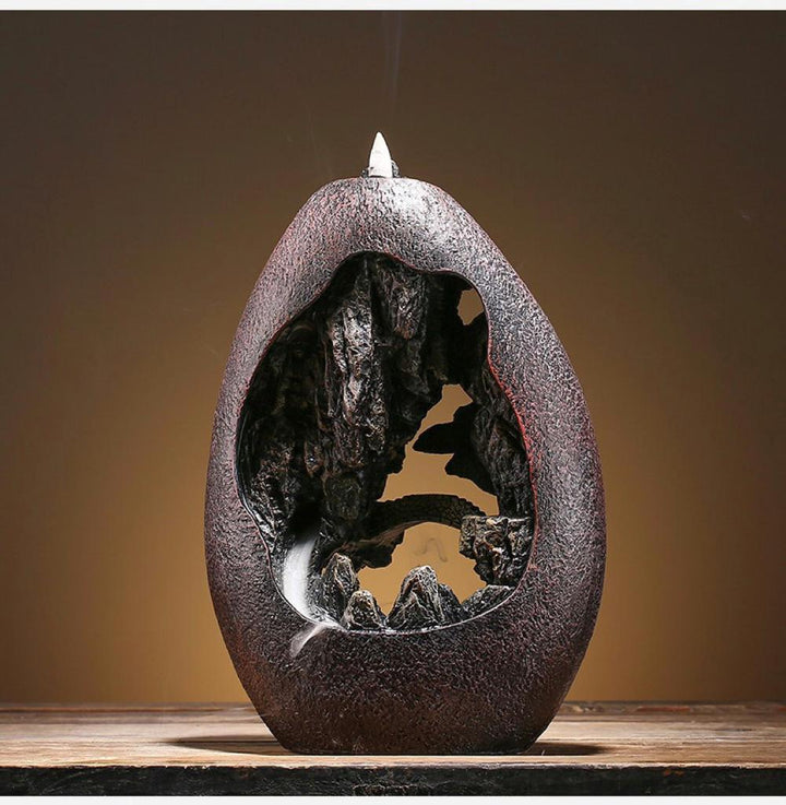 Lisslune | Zen Aromatherapy Decorative Backflow Relaxing Incense Burner
