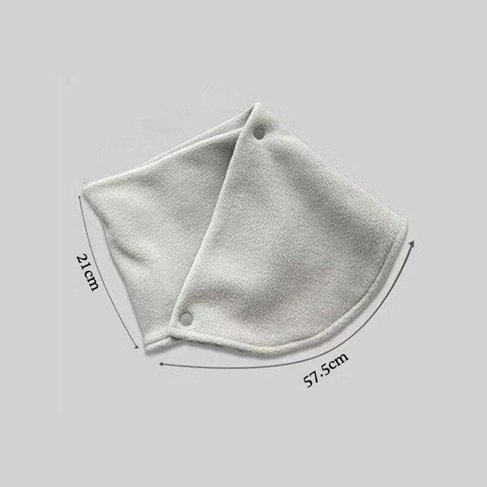 Lisslune | Winter Fleece Neck Scarf - Cozy Neck Warmer, Neck Wrap for Cold Weather