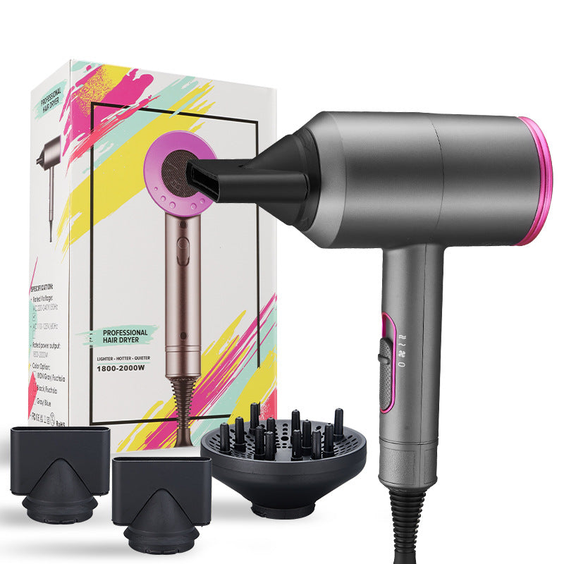 Lisslune | AirGlide | Hair Dryer with Ionic Diffuser | Portable and Safe