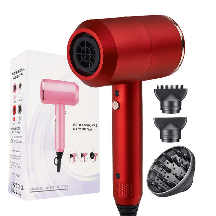 Lisslune | AirGlide | Hair Dryer with Ionic Diffuser | Portable and Safe