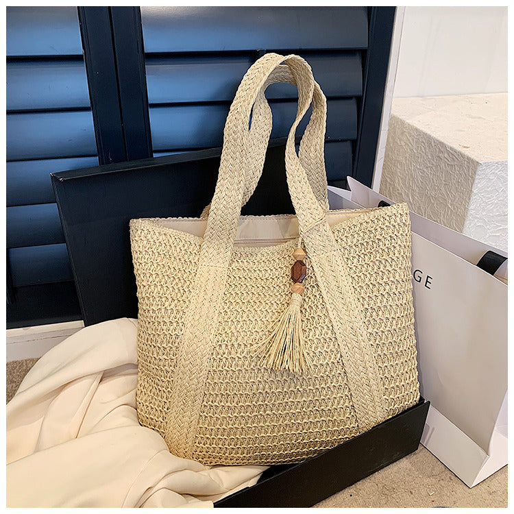 Lisslune | EcoChic Handbag – Stylish Rattan Women's Bag | Sustainable Everyday Tote