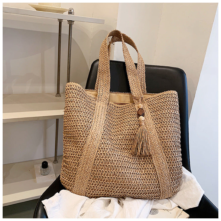 Lisslune | EcoChic Handbag – Stylish Rattan Women's Bag | Sustainable Everyday Tote