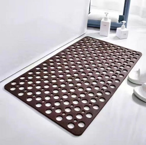 Lisslune | AquaGuard Non-Slip Shower Mat – Hygienic Bath Mat with Suction Cups and Quick-Drying Design