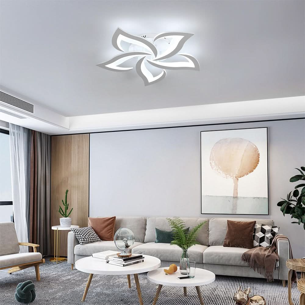 Lisslune | Modern Flower-Shaped LED Ceiling Light for Home Décor