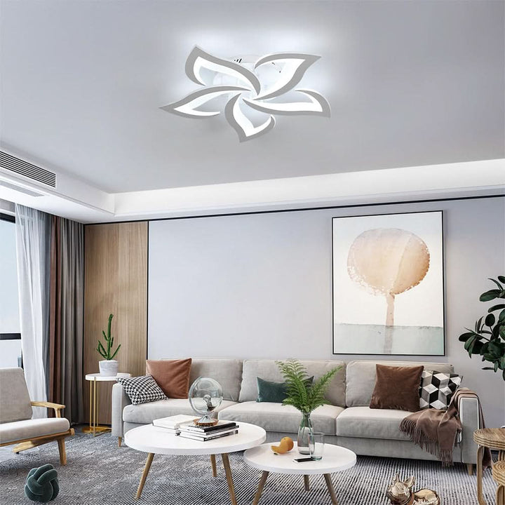 Lisslune | Modern Flower-Shaped LED Ceiling Light for Home Décor