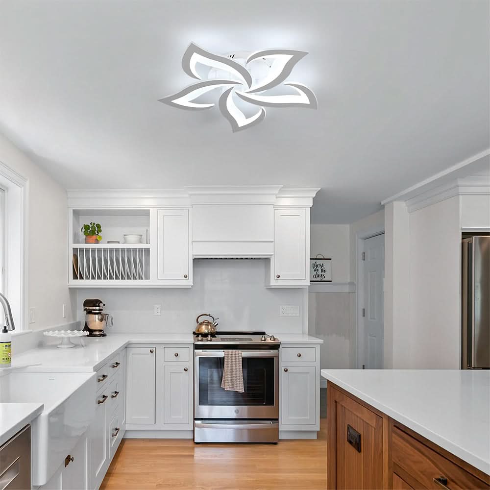 Lisslune | Modern Flower-Shaped LED Ceiling Light for Home Décor