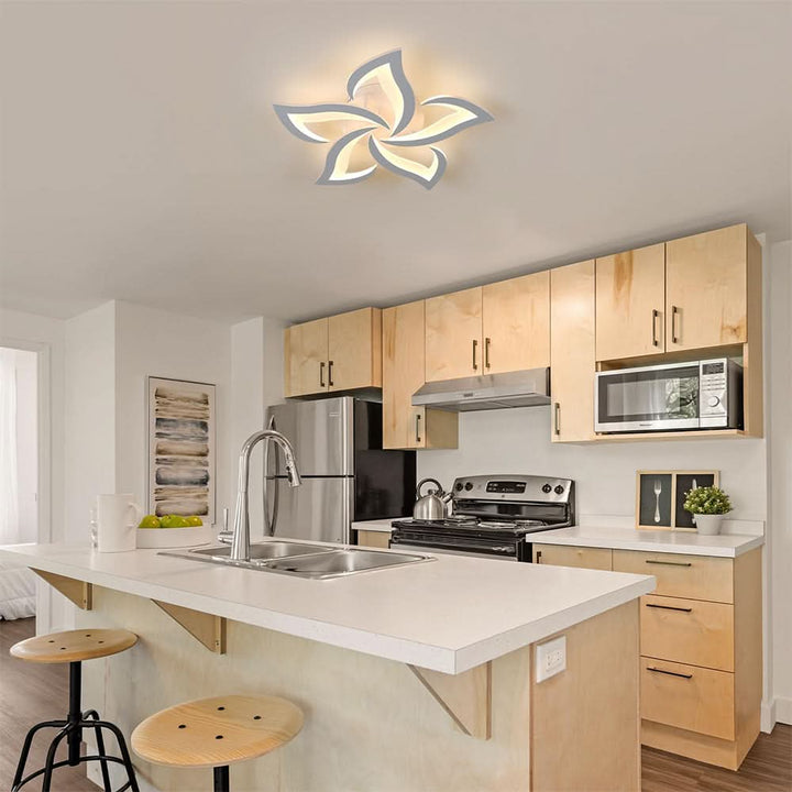 Lisslune | Modern Flower-Shaped LED Ceiling Light for Home Décor