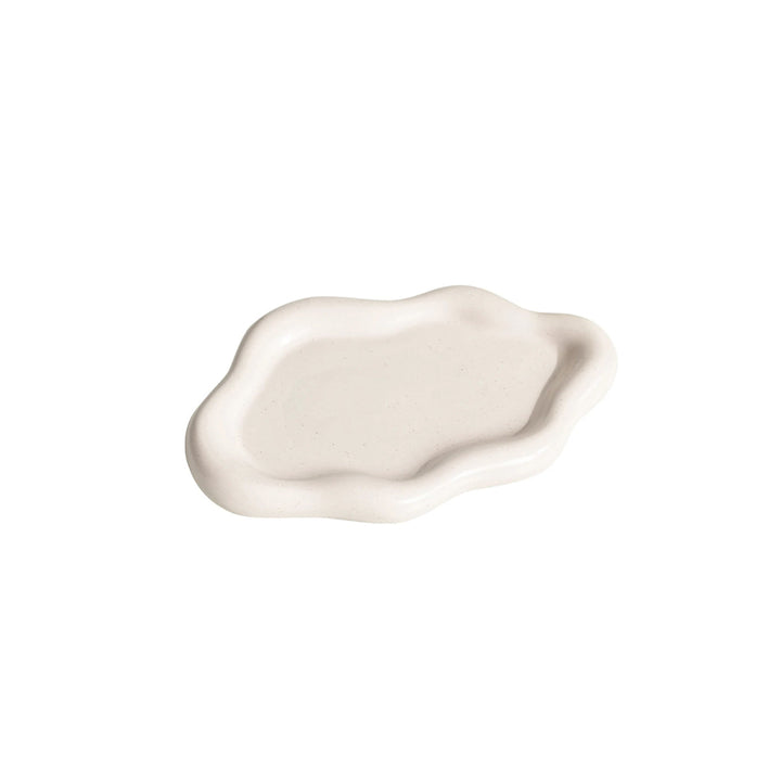 Lisslune | White Cloud Ceramic Plate