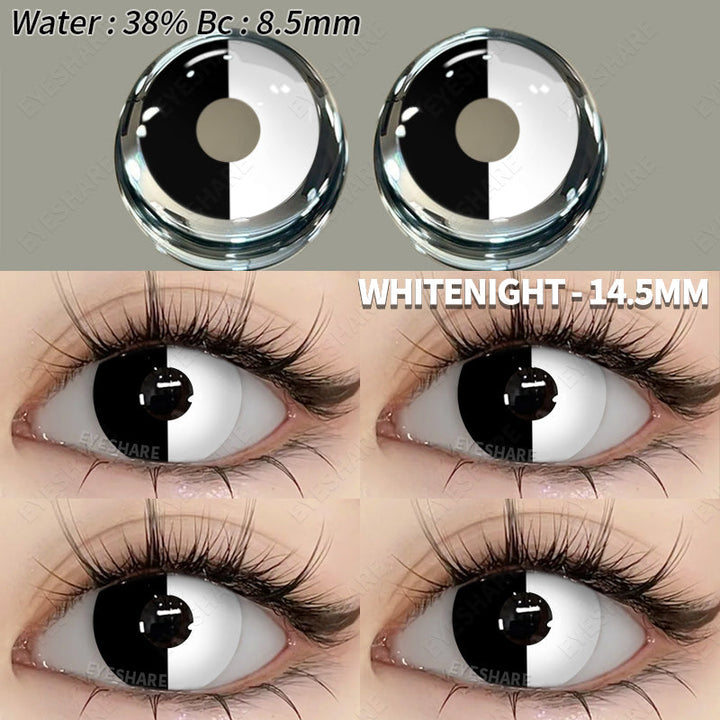 Rynx Cosplay Whitenigh 14.5mm 1 Pair | 1 Year