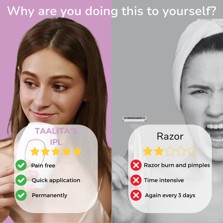 Lisslune | SoftLight IPL Hair Removal Device – Pain-Free Home Hair Removal