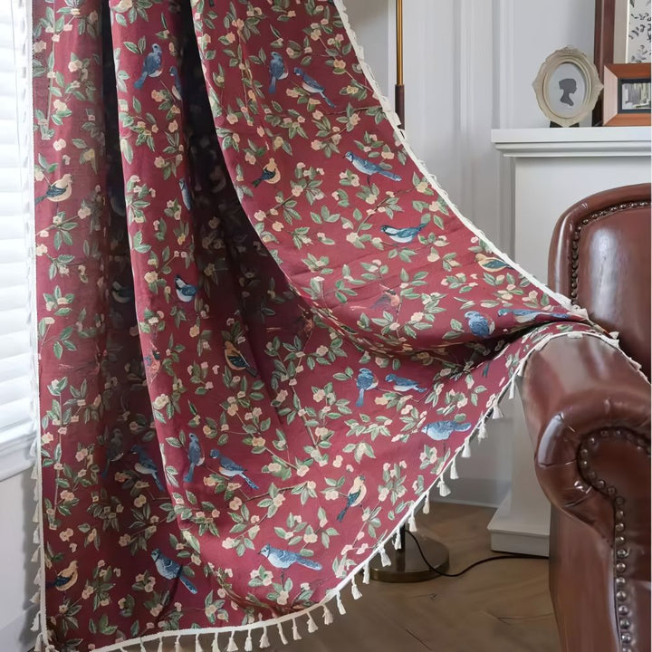 Lisslune | Wildflower Weave Tassel Curtain