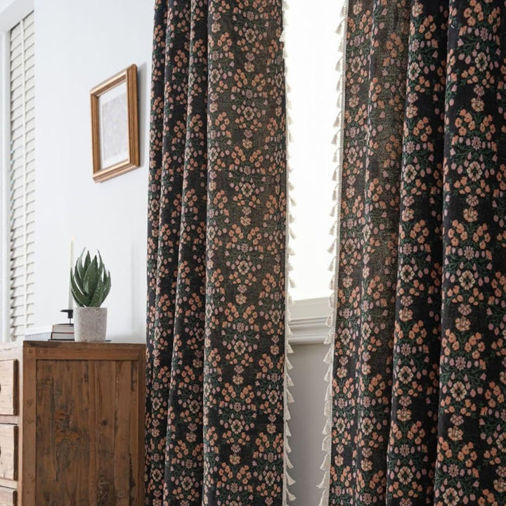 Lisslune | Wildflower Weave Tassel Curtain