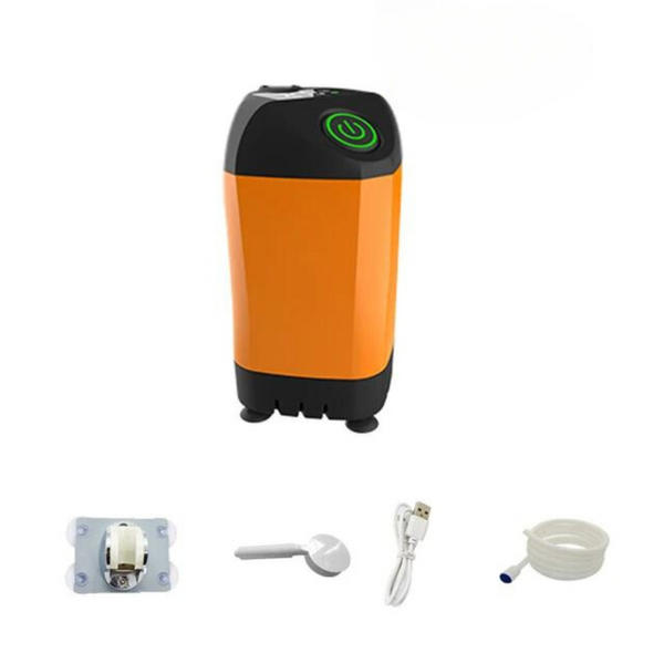 Lisslune | Portable Camping Shower with Pump – USB Rechargeable, 4400mAh Battery, Compact & Easy Setup