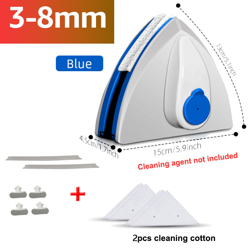 Lisslune | Magnetic Double-layer Window Cleaner with Automatic Water Discharge