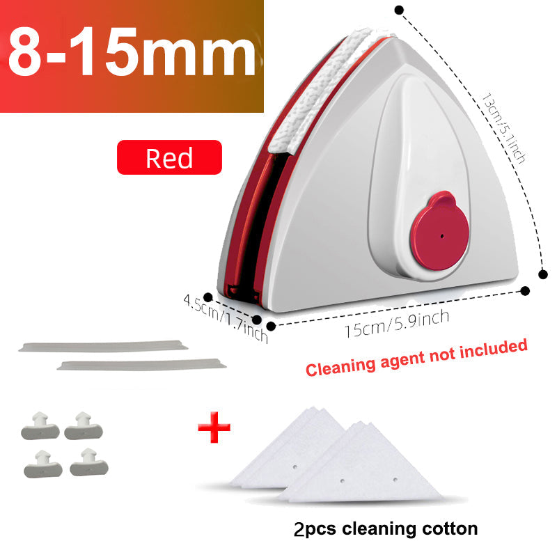 Lisslune | Magnetic Double-layer Window Cleaner with Automatic Water Discharge