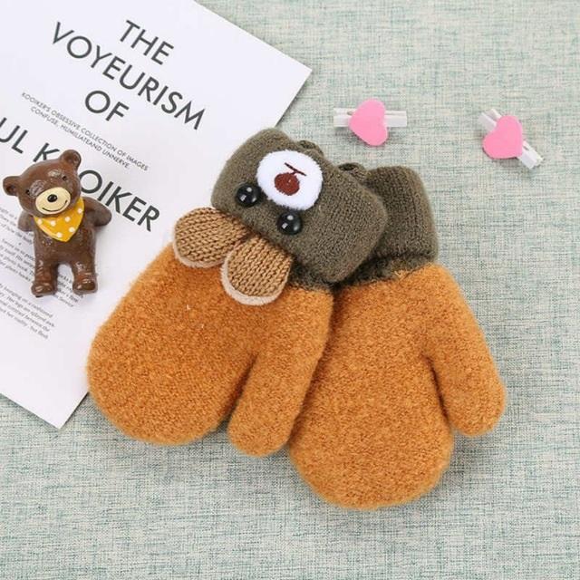 Lisslune | Children's gloves with bunny design (0-4 years)