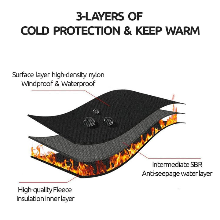 Lisslune | Heat Retaining Thermal Warming Gloves for Cycling, Skiing & Outdoor Sports