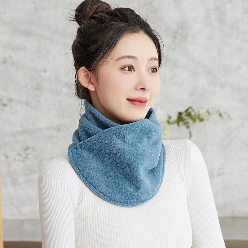 Lisslune | Winter Fleece Neck Scarf - Cozy Neck Warmer, Neck Wrap for Cold Weather