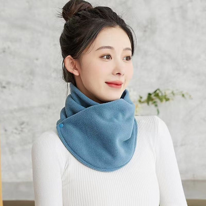 Lisslune | Winter Fleece Neck Scarf - Cozy Neck Warmer, Neck Wrap for Cold Weather