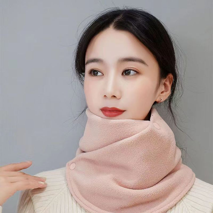 Lisslune | Winter Fleece Neck Scarf - Cozy Neck Warmer, Neck Wrap for Cold Weather