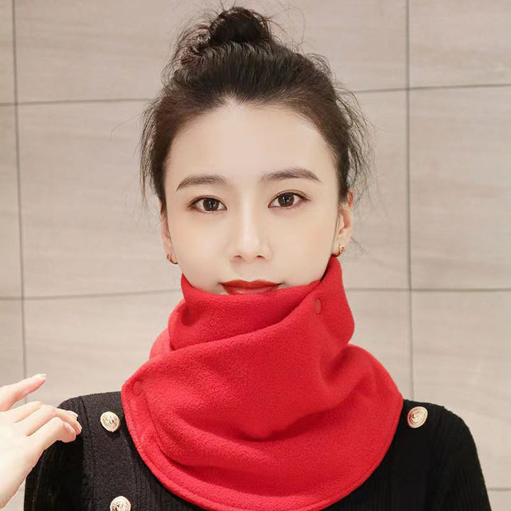 Lisslune | Winter Fleece Neck Scarf - Cozy Neck Warmer, Neck Wrap for Cold Weather