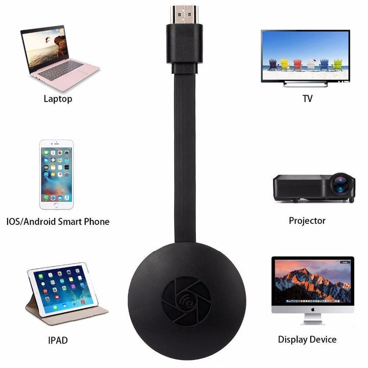 Lisslune | Portable Wireless HDMI TV Receiver l Portable 1080P Display HDMI TV Receiver