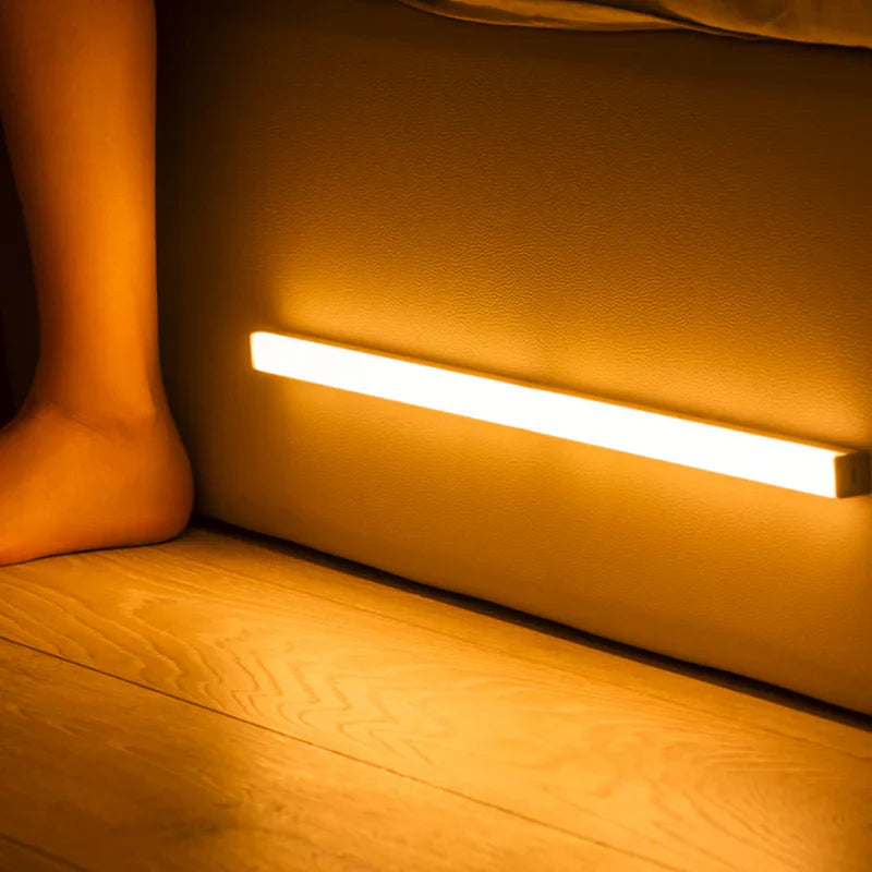 Lisslune | Wireless LED Night Light | Motion-Sensing, Energy-Efficient & Ideal for Kitchens, Bedrooms, Hallways & Closets