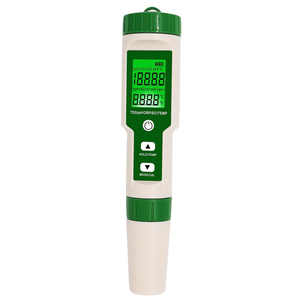 Lisslune | Digital PH Meter Multifunction 5 in 1 PH/TDS/EC/ORP/Temperature Meter