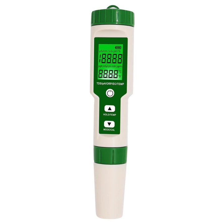 Lisslune | Digital PH Meter Multifunction 5 in 1 PH/TDS/EC/ORP/Temperature Meter