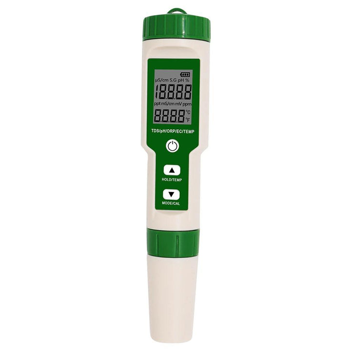 Lisslune | Digital PH Meter Multifunction 5 in 1 PH/TDS/EC/ORP/Temperature Meter