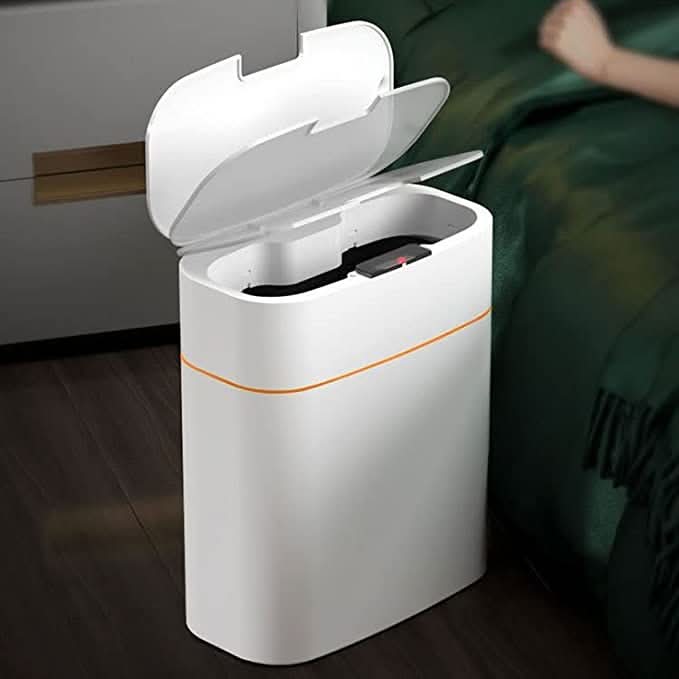 Lisslune | 13L Smart Trash Can with Infrared Sensor and Lid