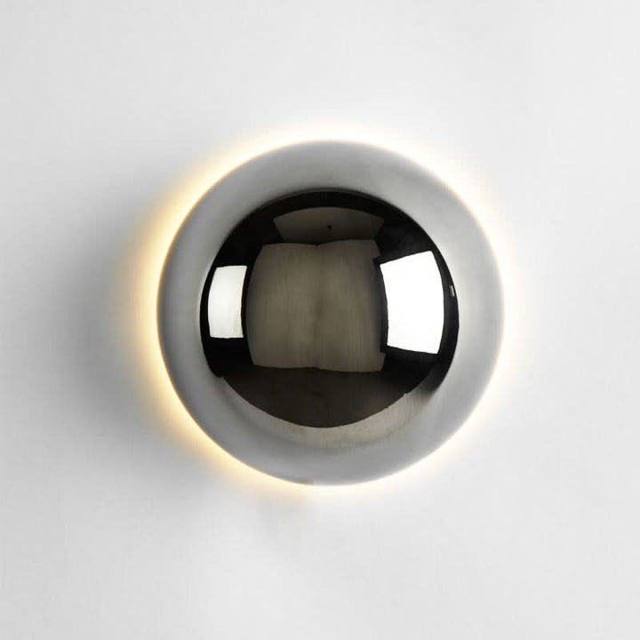 Lisslune | Bauhaus Medieval Wall Lamp – Modern Round LED Light