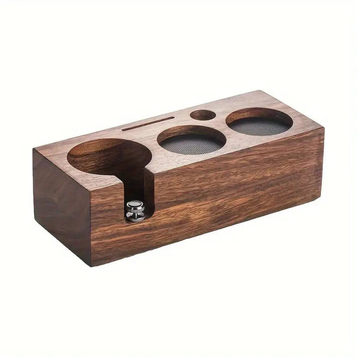 Lisslune | Rectangular Wood Coffee Tamper Station