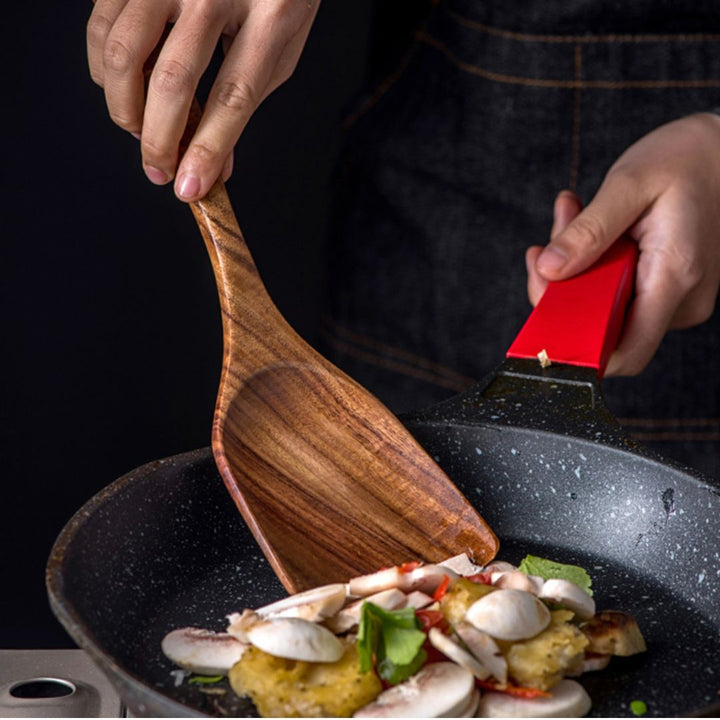 Lisslune | Wood Cooking Utensils Set