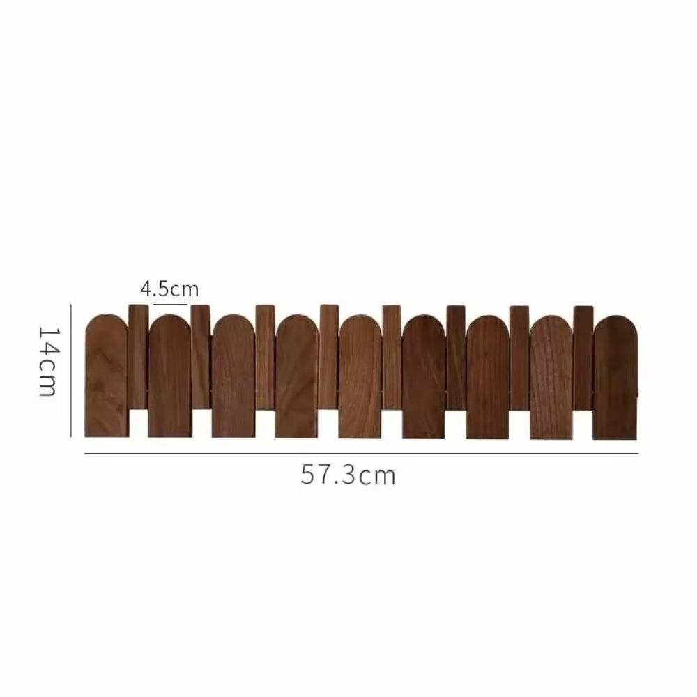 Lisslune | Piano Wooden Hook Wall Coat Rack