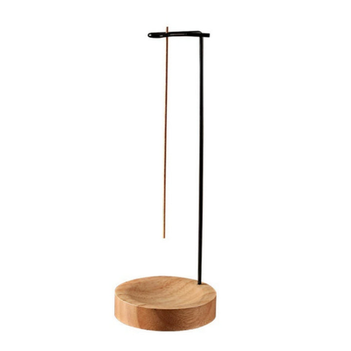 Lisslune | Wooden Incense Burner with Metal Holder