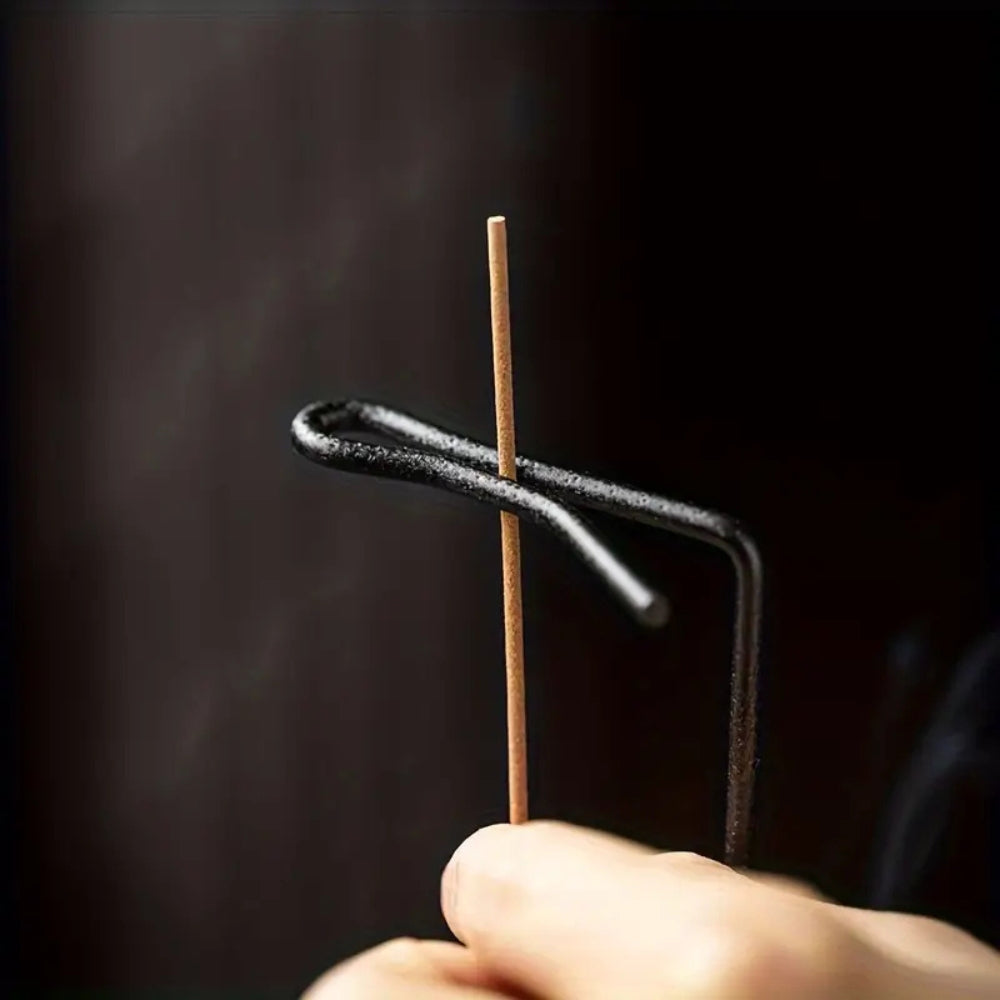 Lisslune | Wooden Incense Burner with Metal Holder