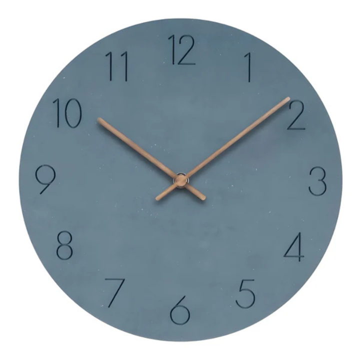 Lisslune | Modern Silent Wooden Wall Clock – Minimalist Design