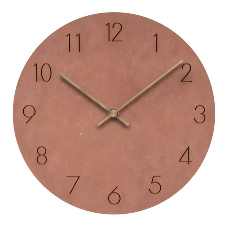 Lisslune | Modern Silent Wooden Wall Clock – Minimalist Design